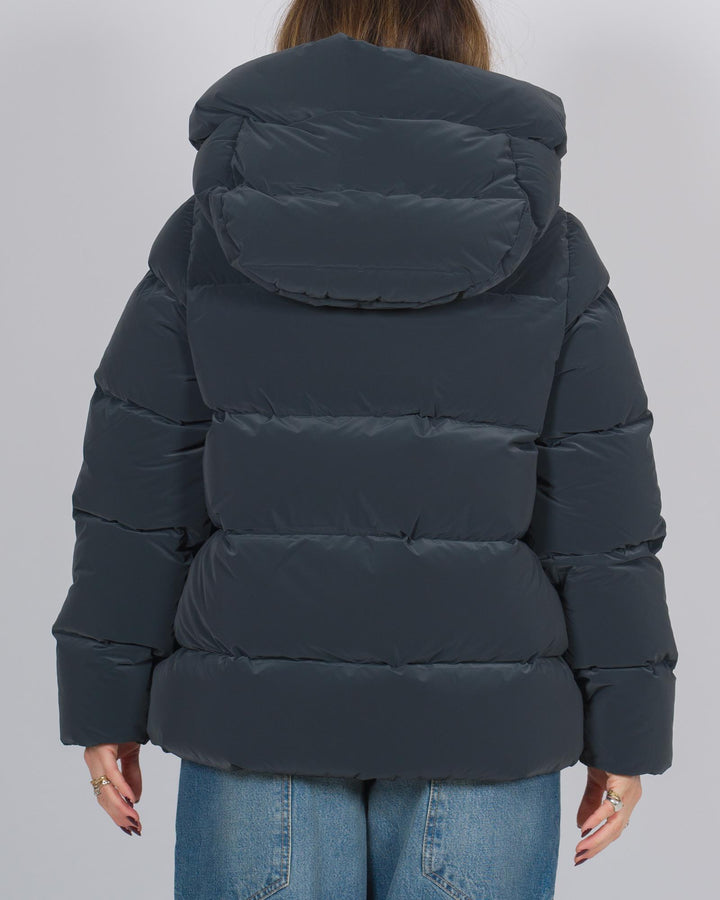 Superrduck! Tubic 14 Hood Wom Jkt Grigio 