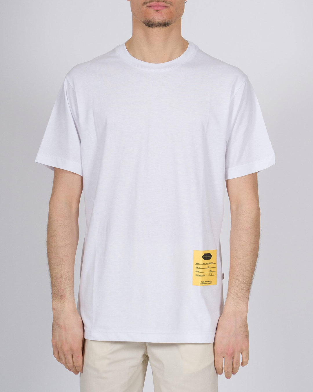 T-shirt Amarillo bianca 