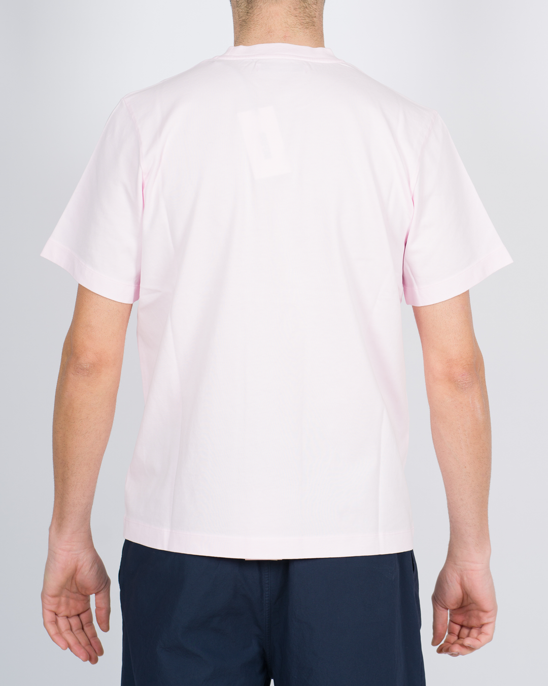 T-shirt over cotone rosa 