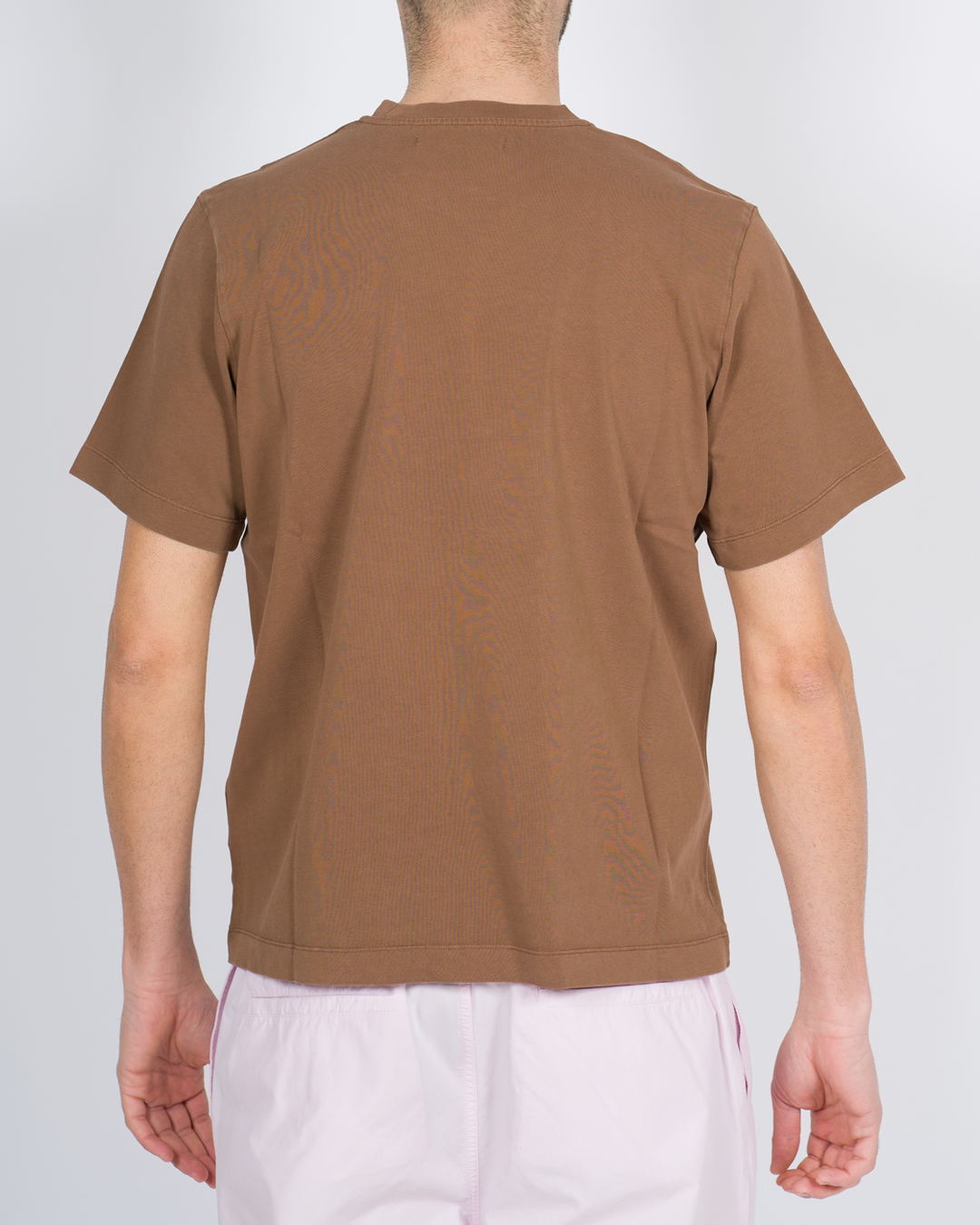 T-shirt over cotone tabacco 