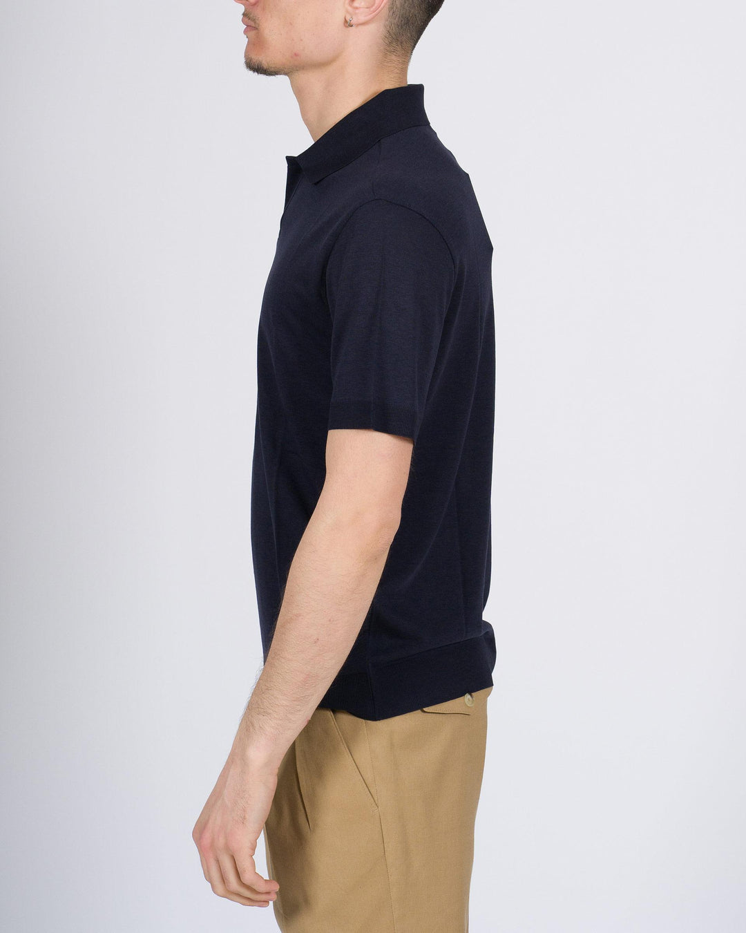 Polo Skipper Altea in lyocell blu 