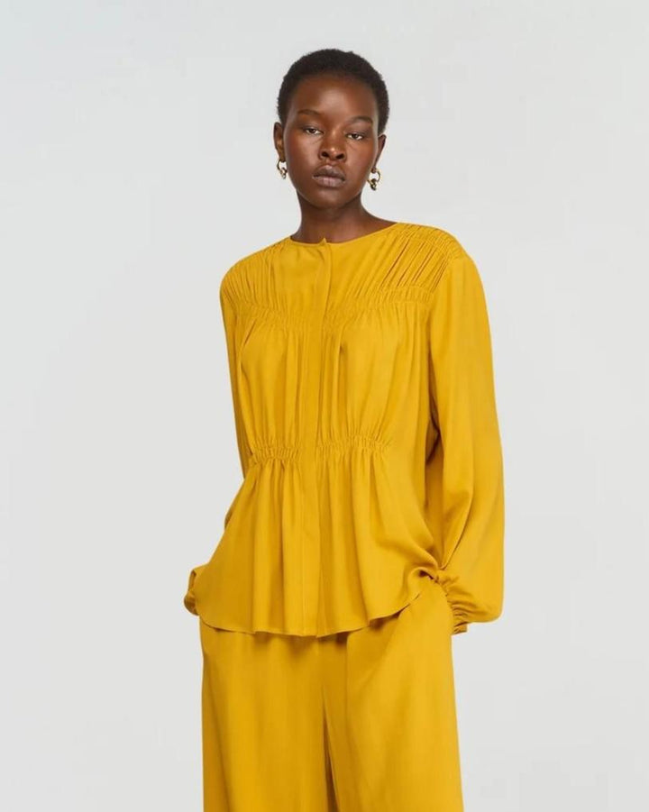 BLUSA ROSALIA OCRA 