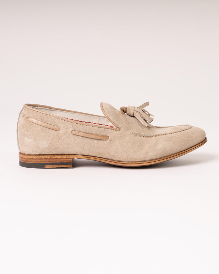 Mocassini Nappine Beige 