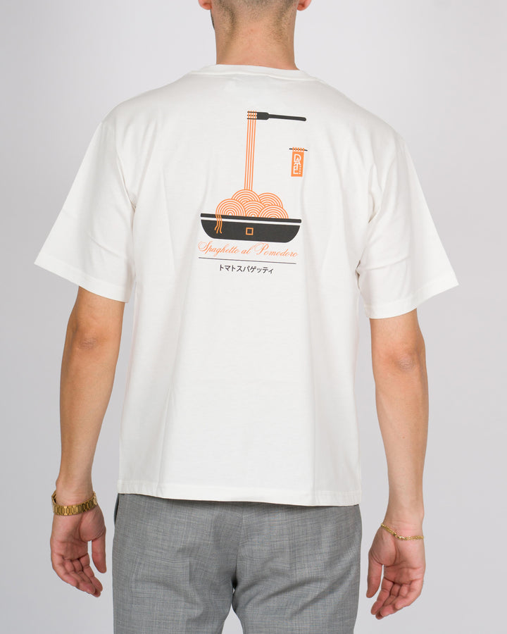 T-SHIRT SPAGHETTI IVORY<BR/> 