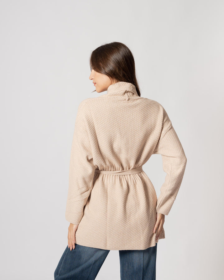 Giacca cintura Beige 