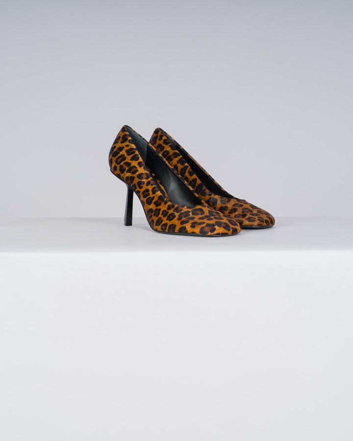 Décolleté maculate con tacco 10 cm 