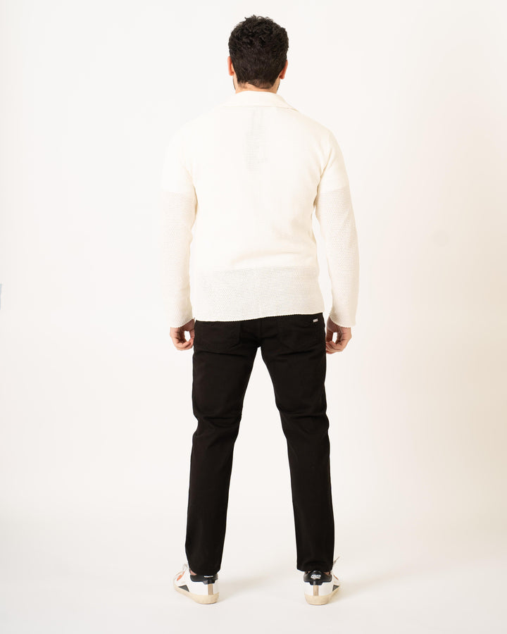 Giacca Maglia Panna 