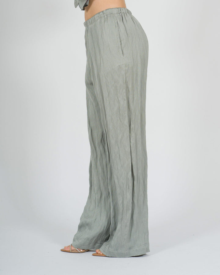 Pantalone Alysi Azzurro con Elastico 