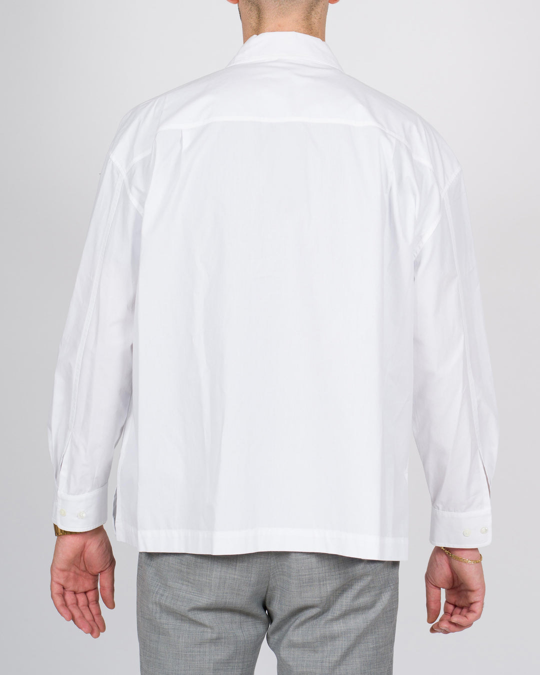 Camicia over bianca 