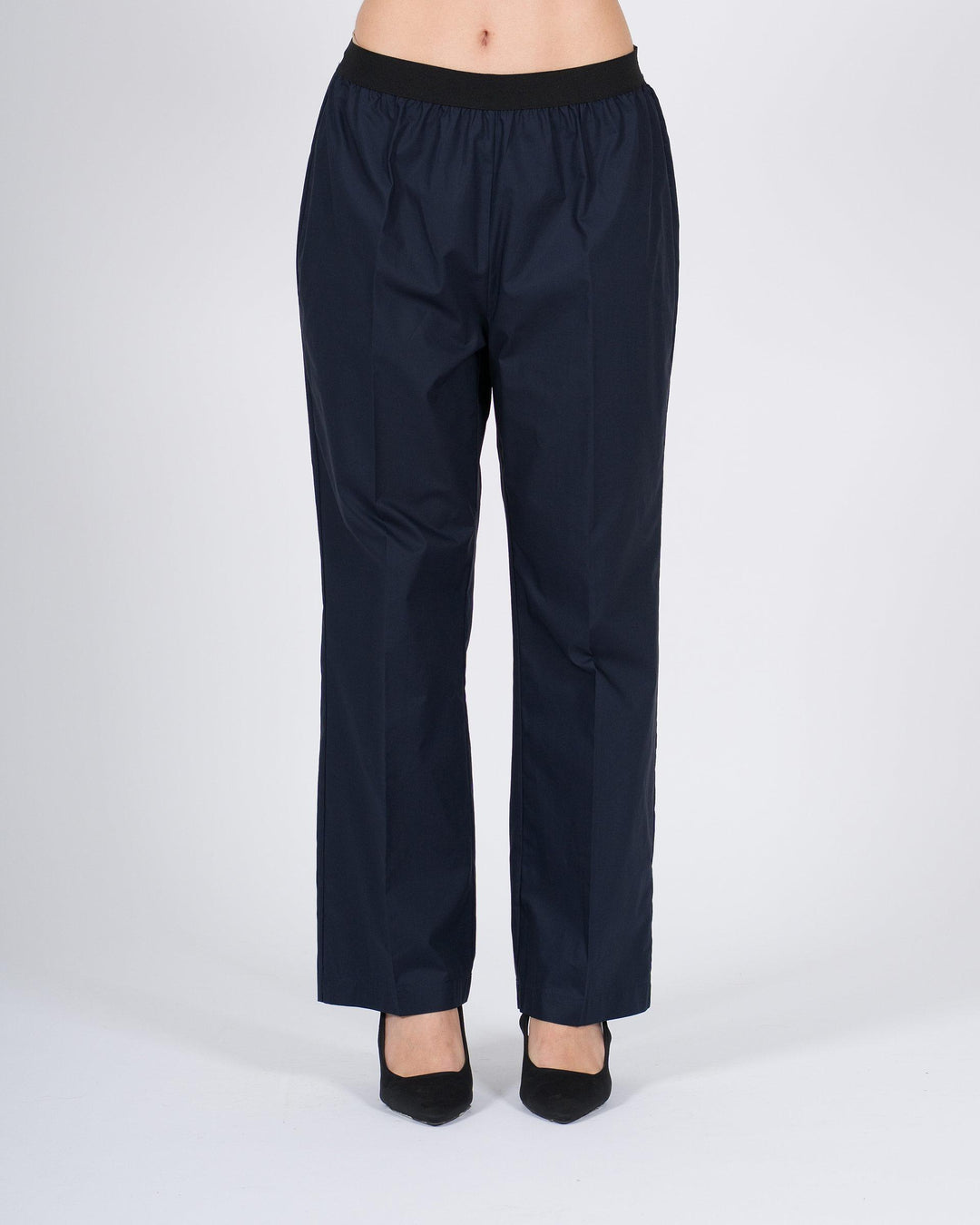 Pantalone Blu Meimeij in Cotone 