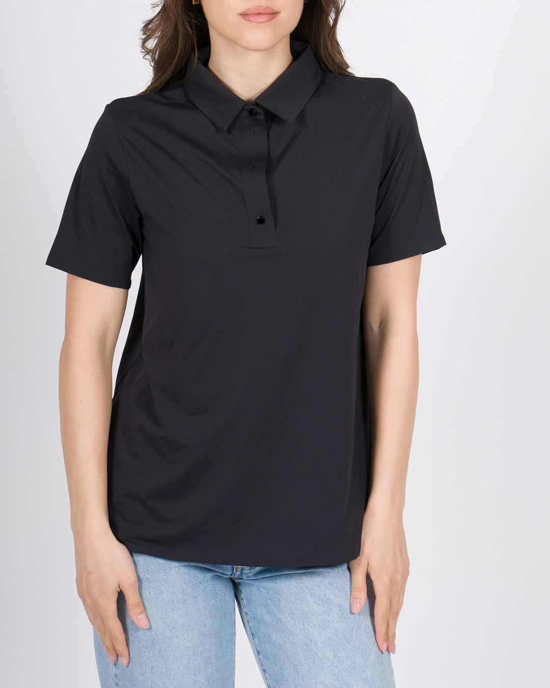 Oxford Wom Polo nero 