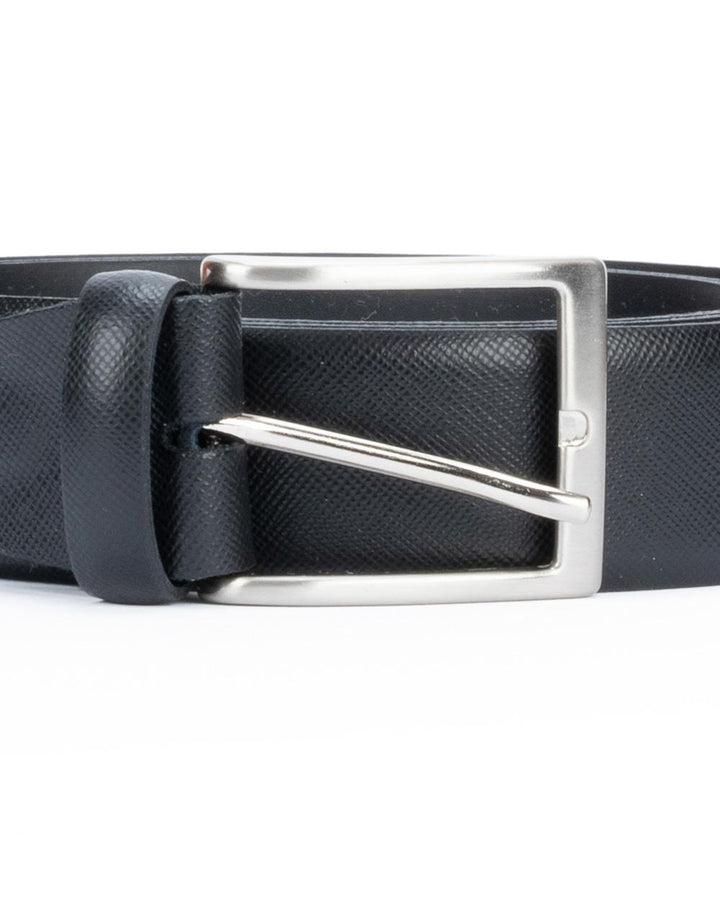 Cintura in pelle nero 