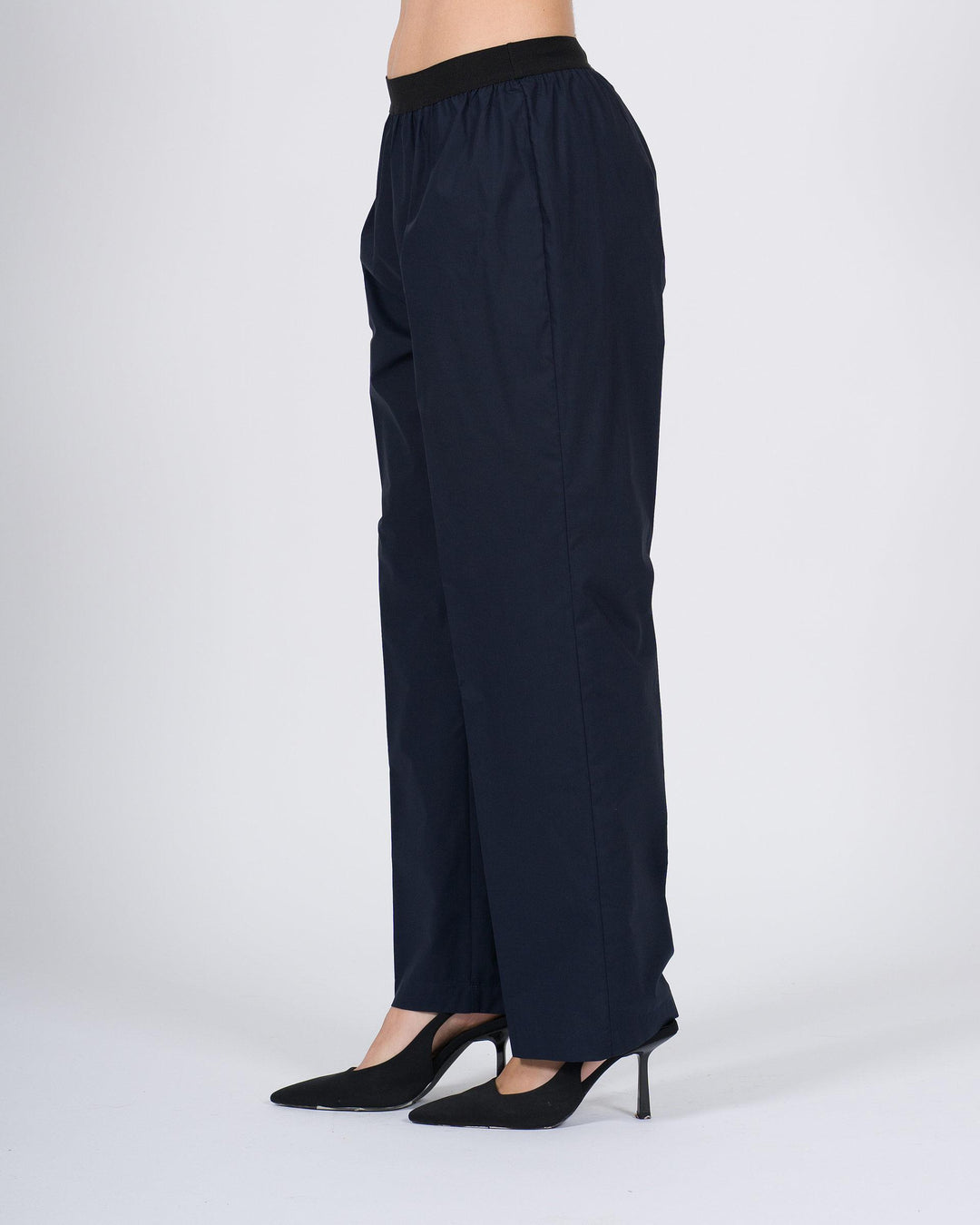Pantalone Blu Meimeij in Cotone 