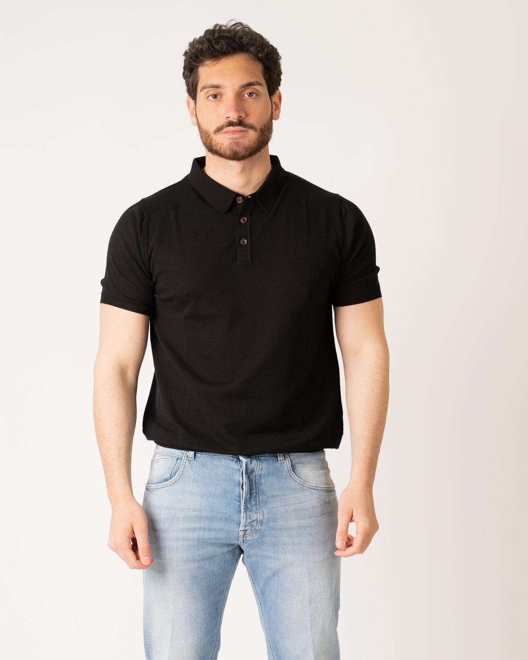 Polo Filo Black 