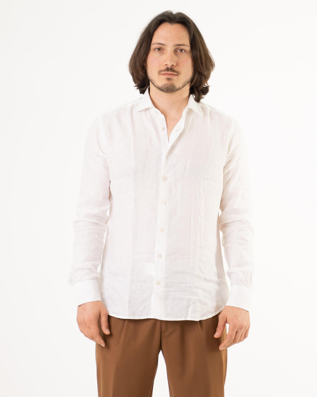 Camicia lino Bianca 
