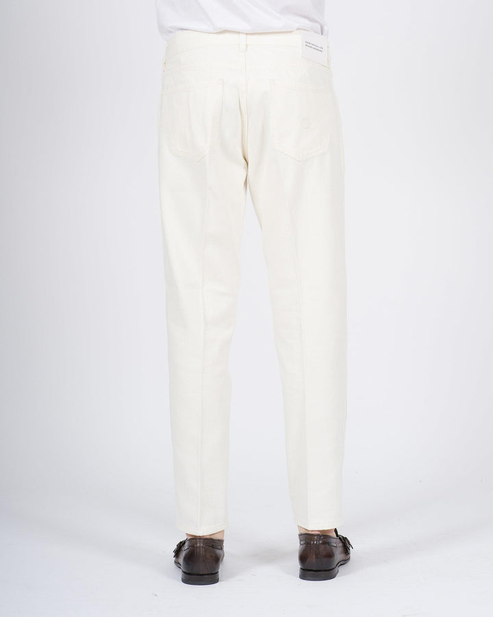 Jeans Don The Fuller modello Seoul colore bianco 