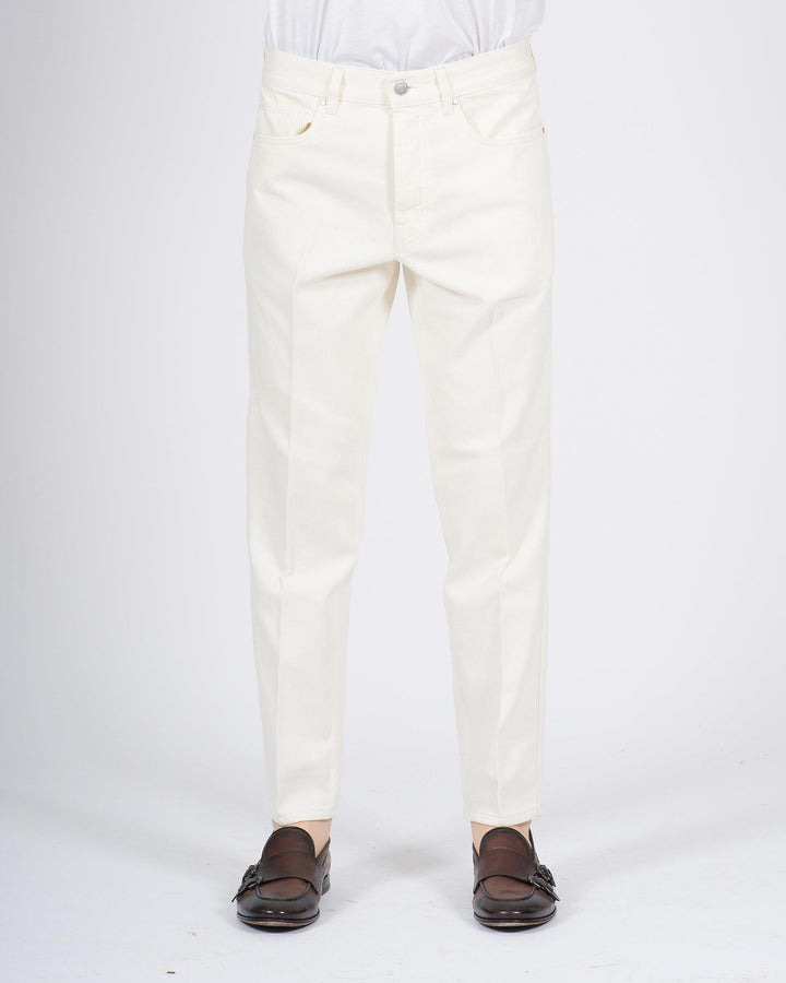 Jeans Don The Fuller modello Seoul colore bianco 