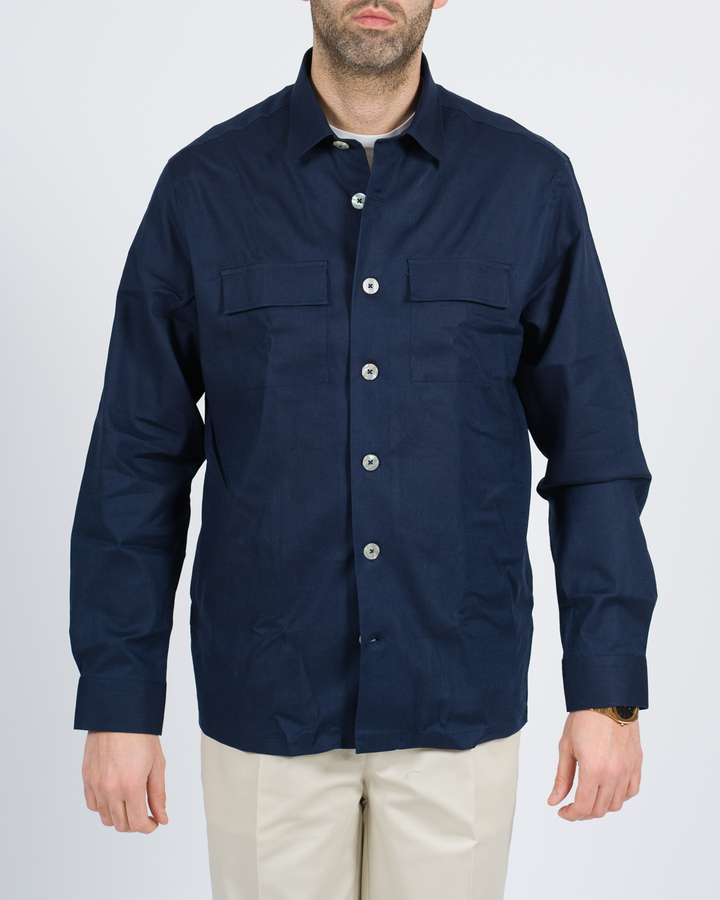 Overshirt Tasconi Blu 