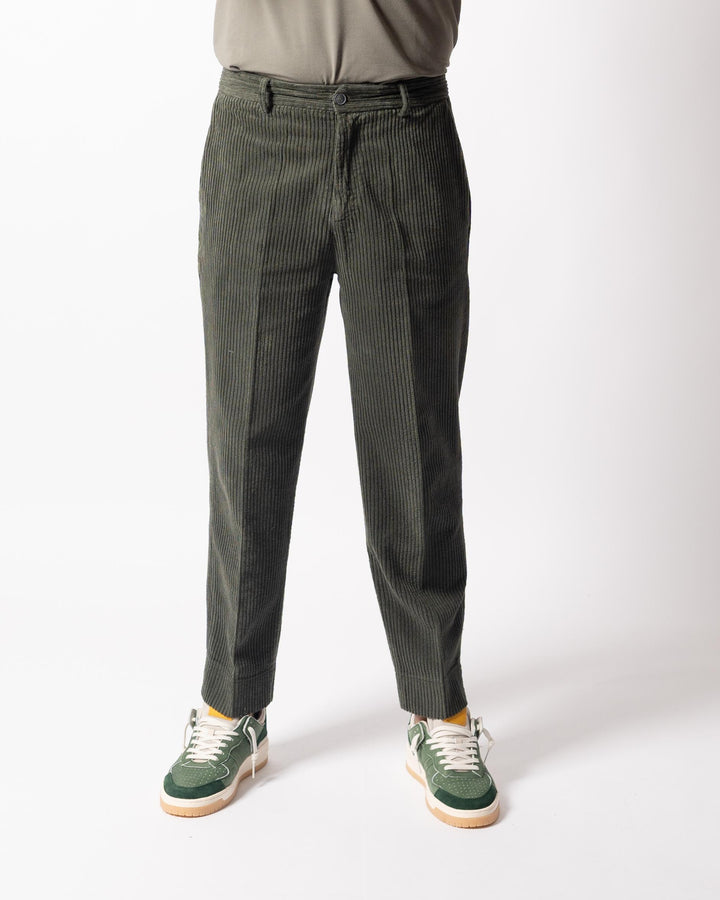 Pantalone Chiba Velluto Verde 