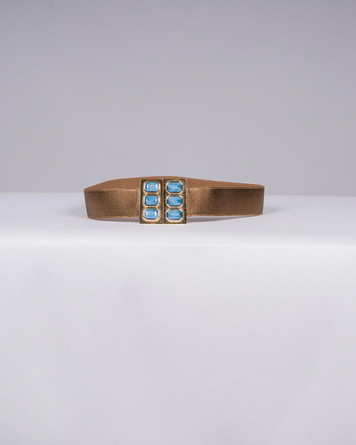 Cintura lovely  Bronzo con Placca Oro e Pietre Turchesi 