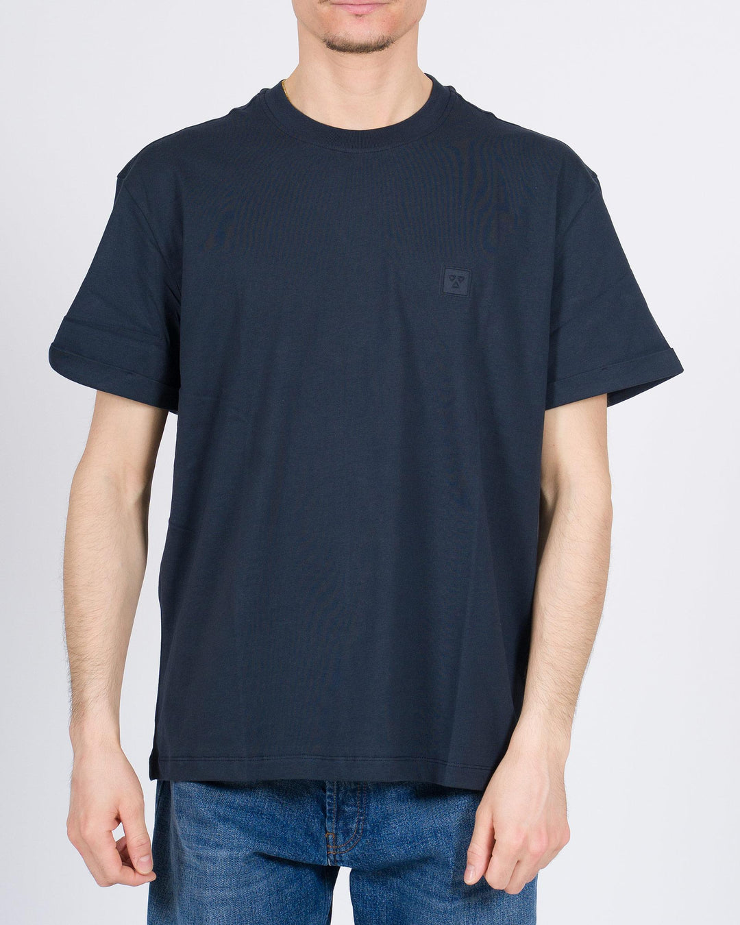 T-shirt Barcellona blu mezza manica 