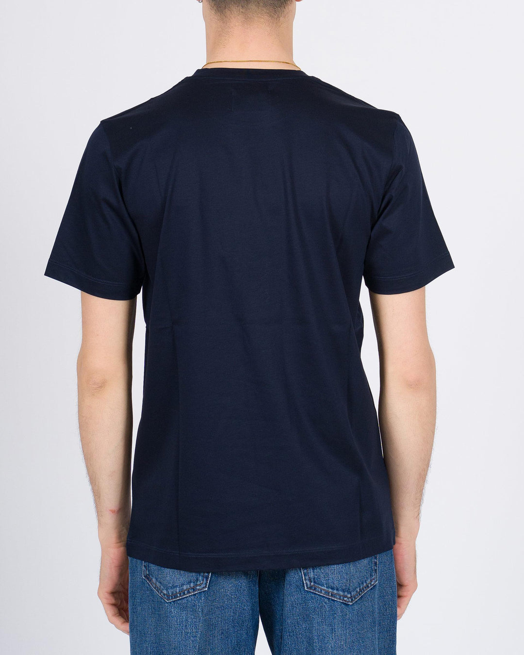 T-shirt Toledo in cotone Supima blu 