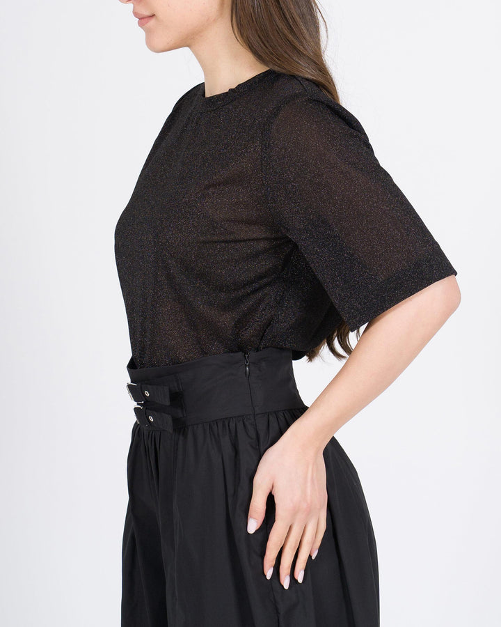 T-Shirt MEIMEJ  Lurex Nero 