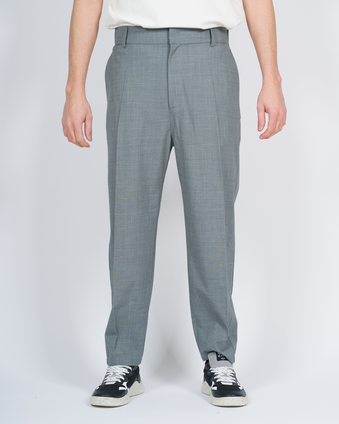 Pantalone mezzo elastico grigio 