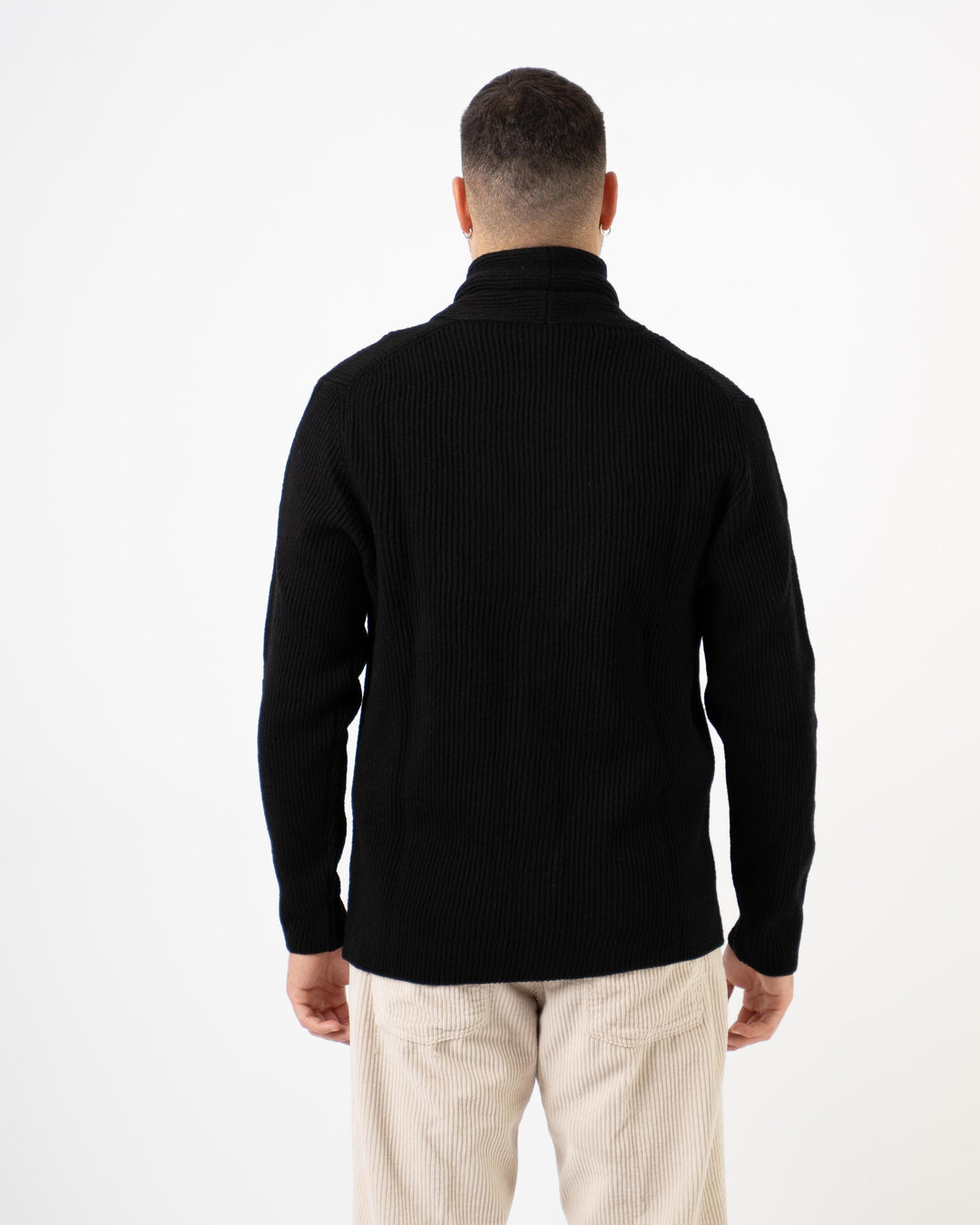 Cardigan Sciallato Nero 