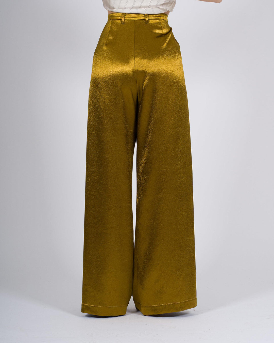 Pantaloni ALYSI Bronzo Lucido 