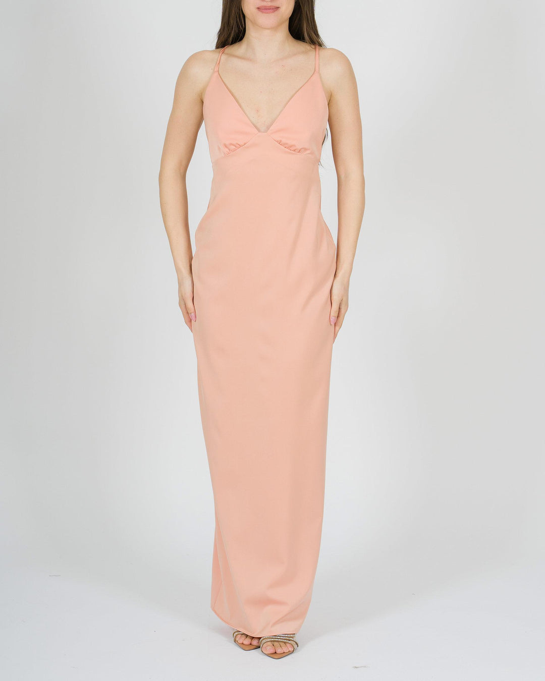 Abito Silence rosa salmone 