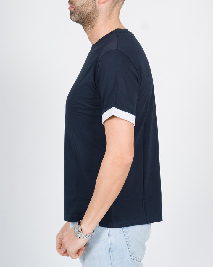 T-shirt cotone blu 