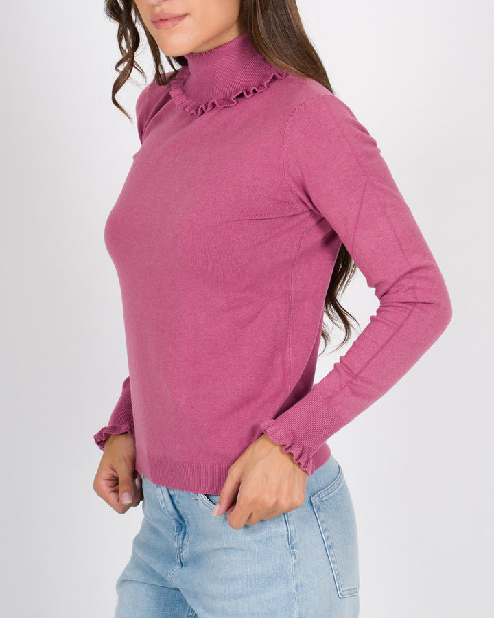 Pullover Dolcevita Smerlato Rosa 