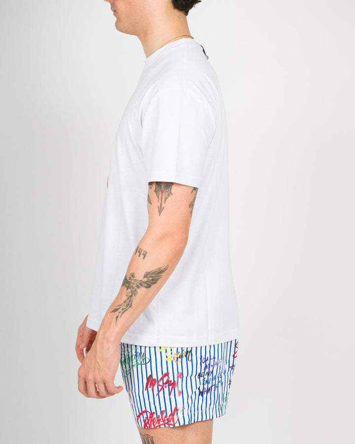 T-shirt scritte Bianco 