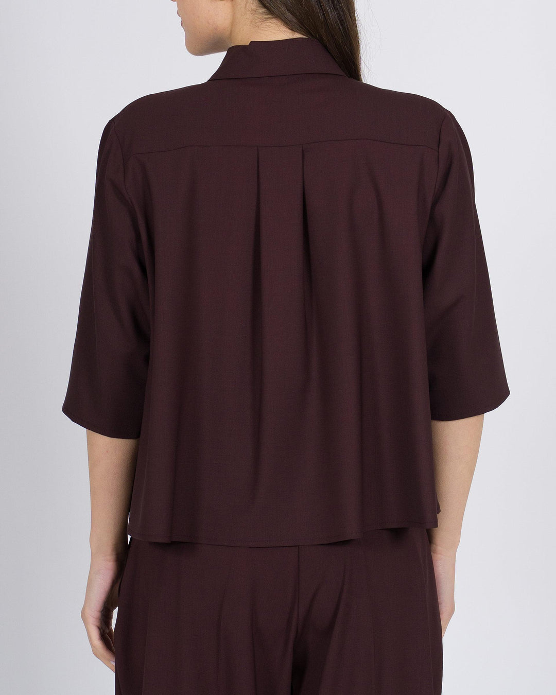Camicia ALYSI  Mosto Over fresco Lana 