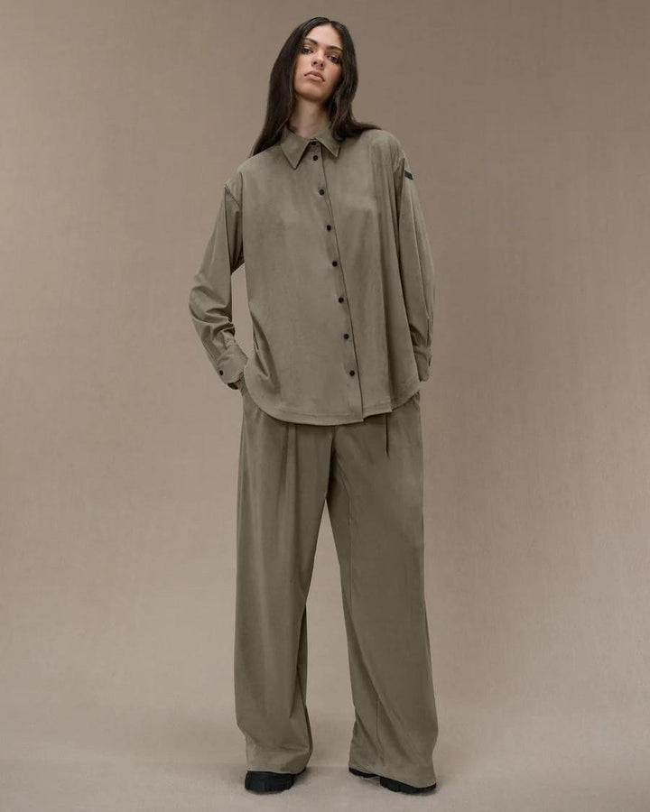 Nabucco Boyfriend Wom Fleece Fango 