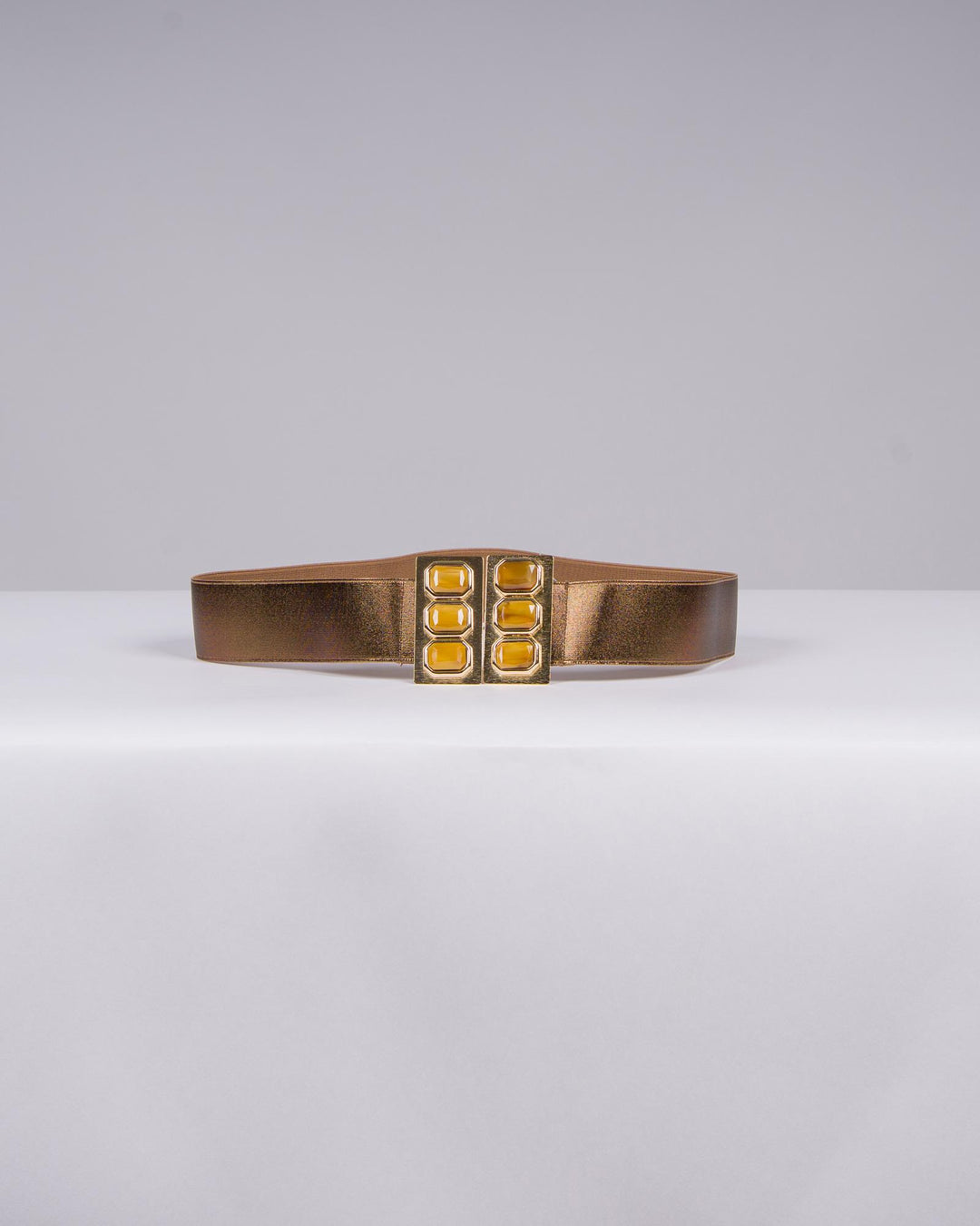 Cintura lovely  Bronzo con Placca Oro e Pietre ambra 