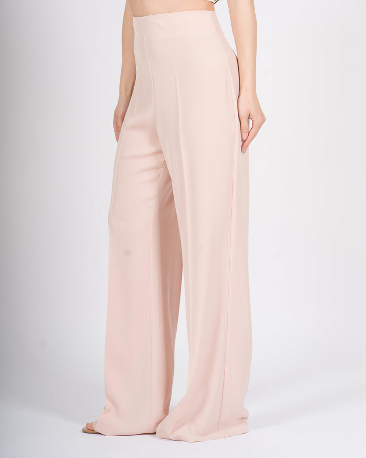 Pantalone Silence rosa Modello Palazzo 