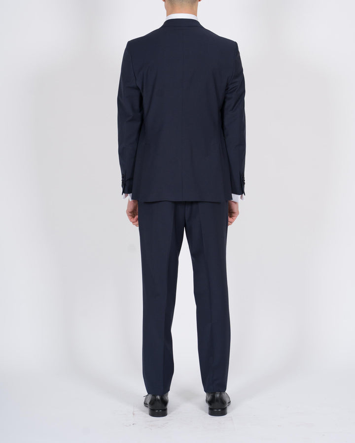 Abito Tuxedo monopetto blu 