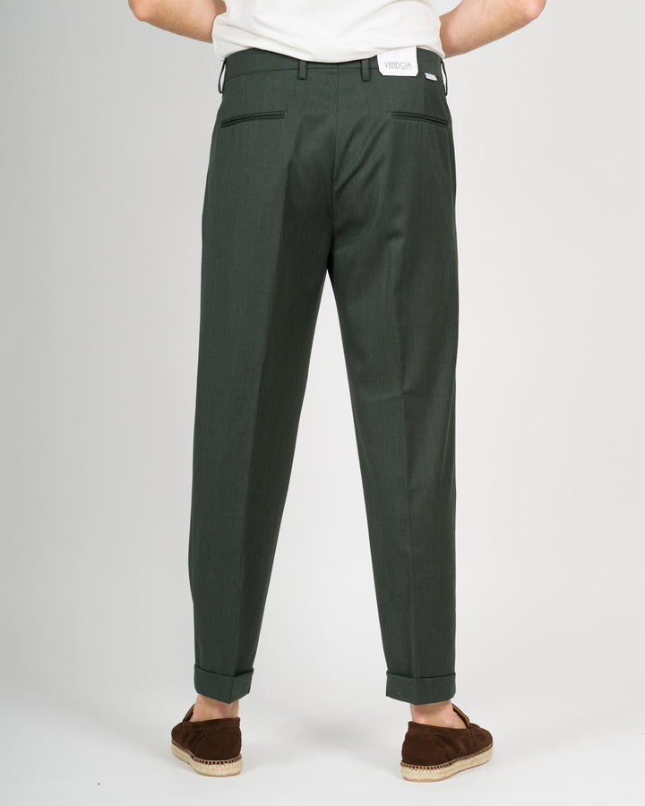 Pantalone gabriel una pence verde 