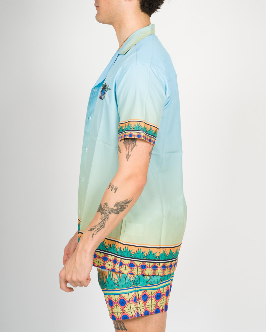 Camicia bowling stampata CASABLANCA<BR/> 