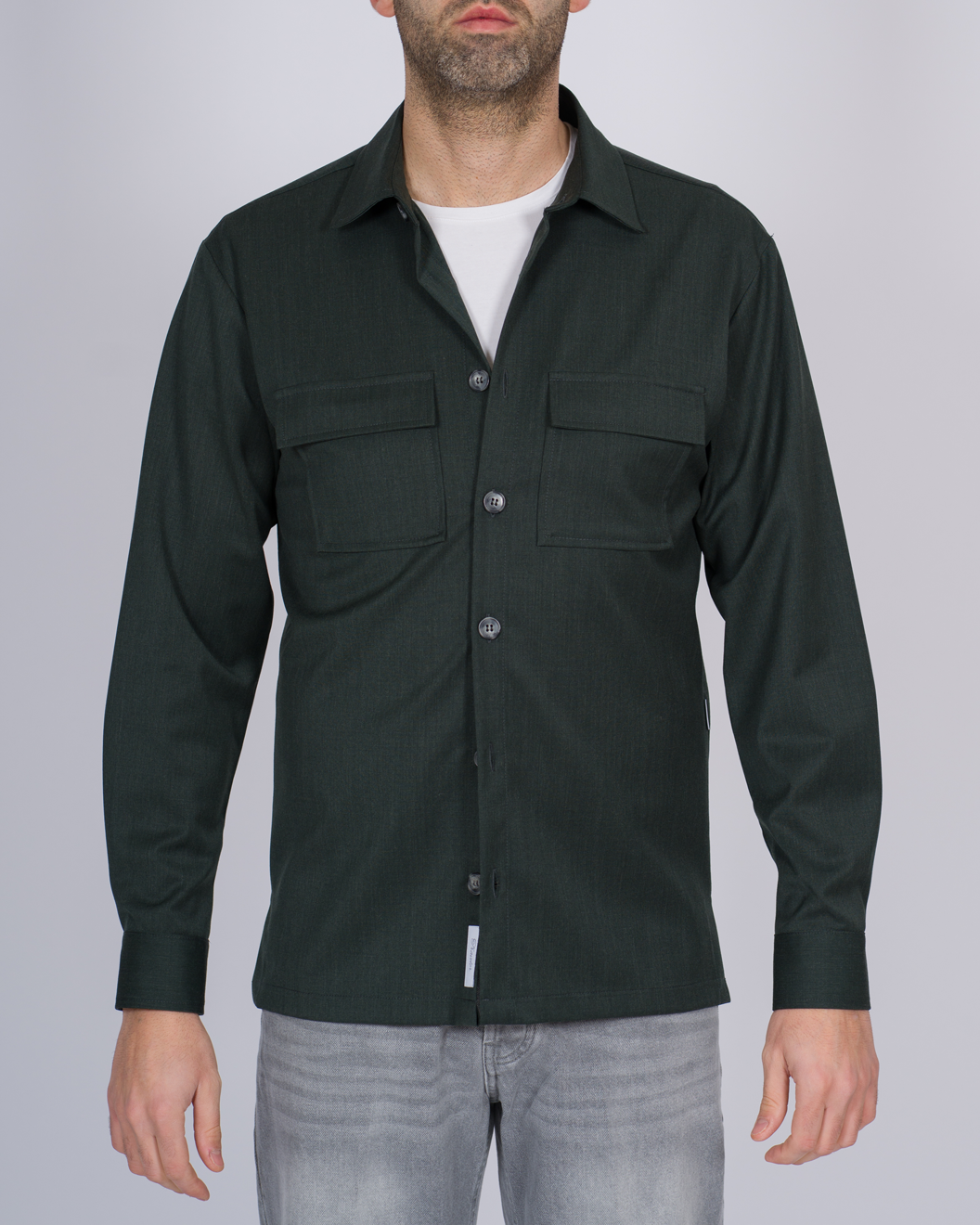OVERSHIRT TASCONI VERDE 