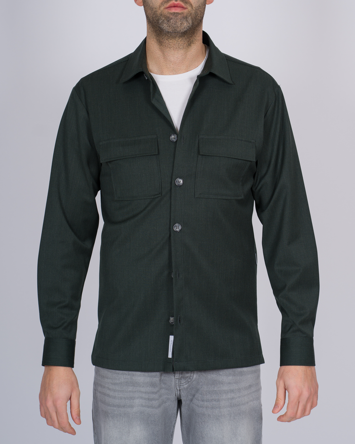 OVERSHIRT TASCONI VERDE 