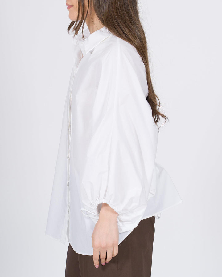 Camicia Bianca in Popeline Meimeij 
