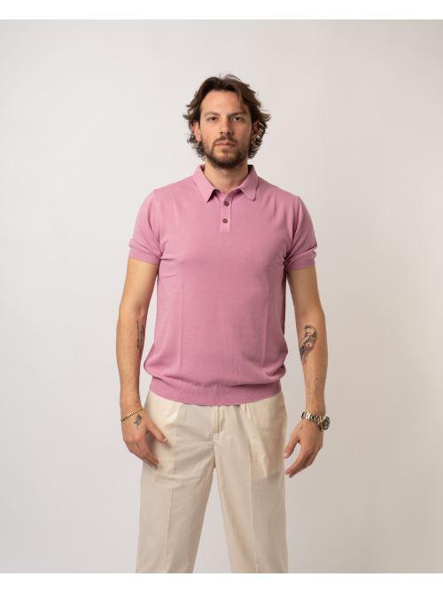 Polo Tre bottoni Lilla 