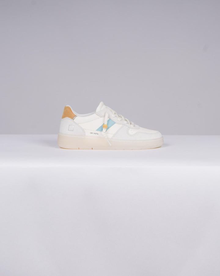 Sneakers DATE Court 2.0 in Pelle Cuoio Donna 