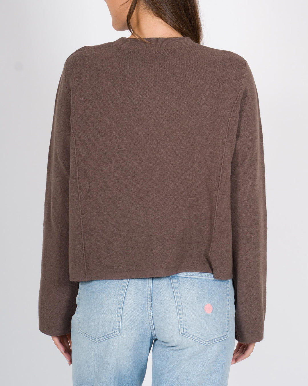 Maglia tagli polsi cacao 