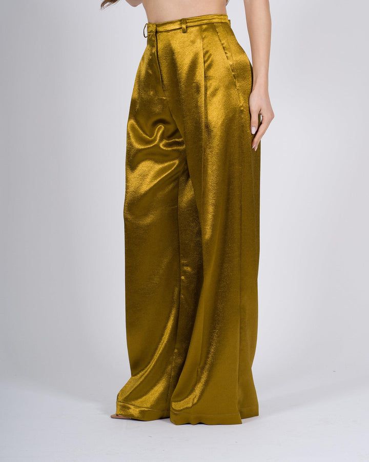 Pantaloni ALYSI Bronzo Lucido 