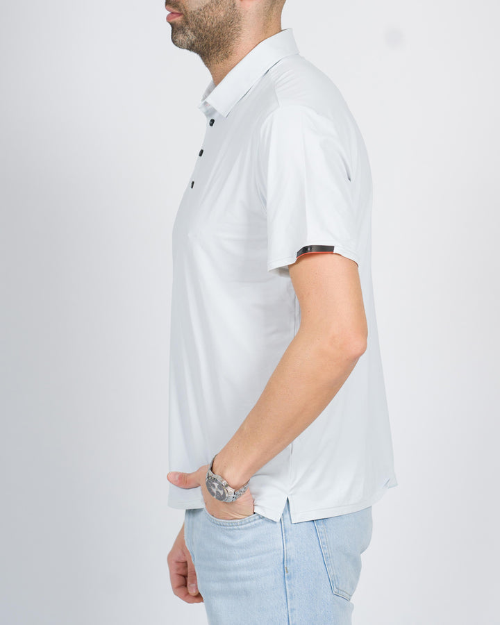 Oxford Logo Polo gesso<BR/> 