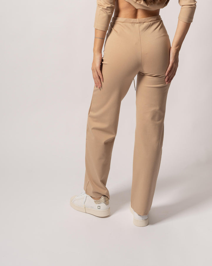 Pantalone Felpa Beige 
